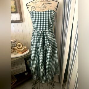 Darling JCrew gingham dress!